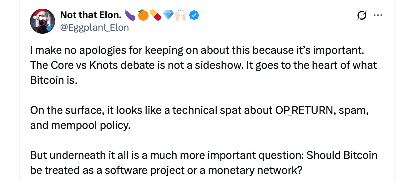 Guerra de Nós do Bitcoin: Neutralidade do Core vs. Filtros do Knots Continua a Alimentar Debate Intenso Guerra de Nós do Bitcoin: Neutralidade do Core vs. Filtros do Knots Continua a Alimentar Debate Intenso