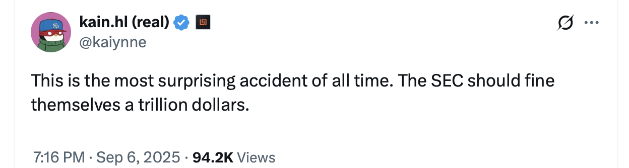 Утраченные тексты Генслера вызвали волну негодования в криптосообществе, поскольку наблюдатель SEC возлагает вину на 'избежимые ошибки' Утраченные тексты Генслера вызвали волну негодования в криптосообществе, поскольку наблюдатель SEC возлагает вину на 'избежимые ошибки'