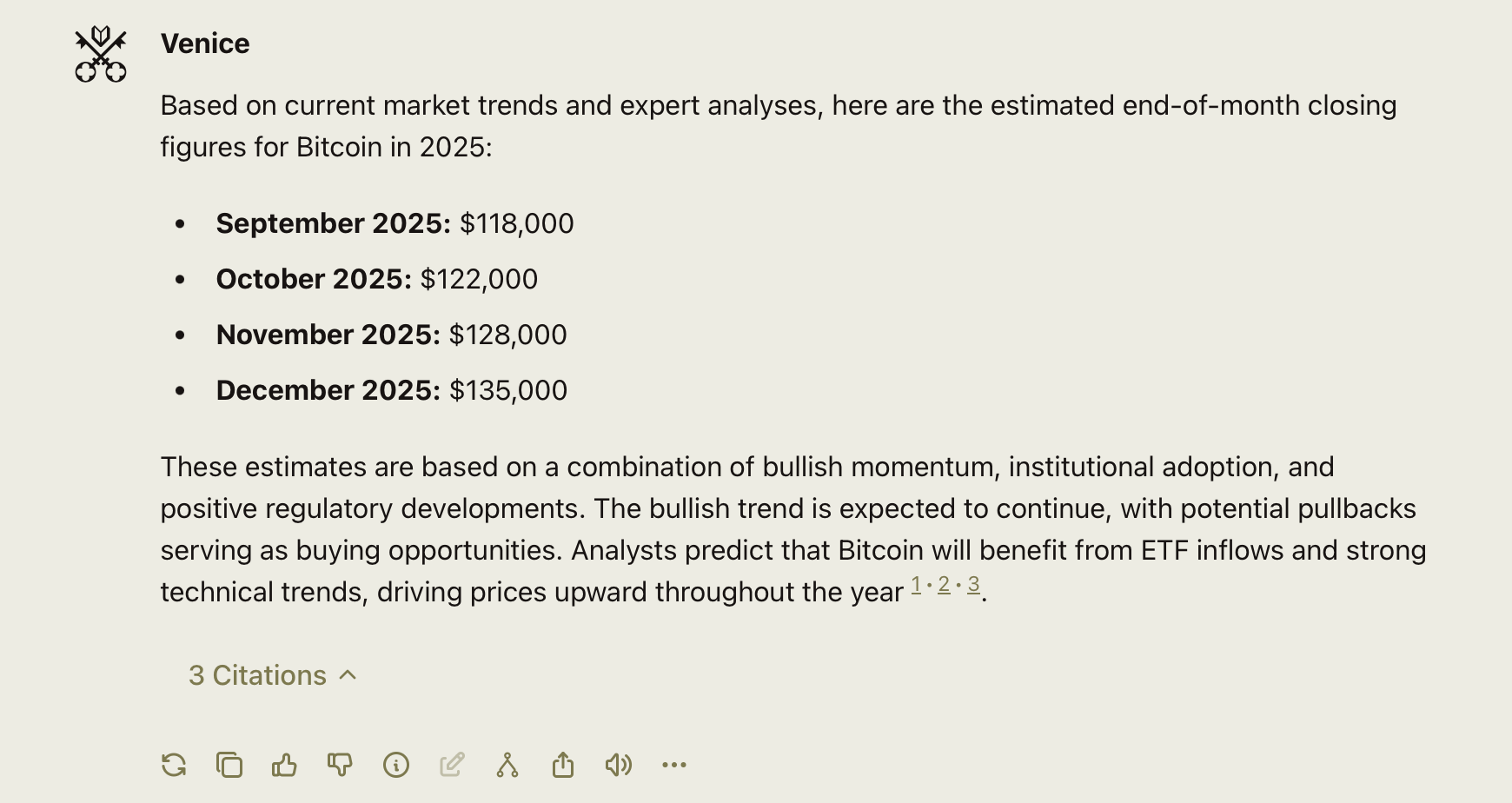 Bo Bitcoin dosegel 180K $? OpenAI-jev ChatGPT, Elon Musk-ov Grok in drugi AI modeli tehtajo