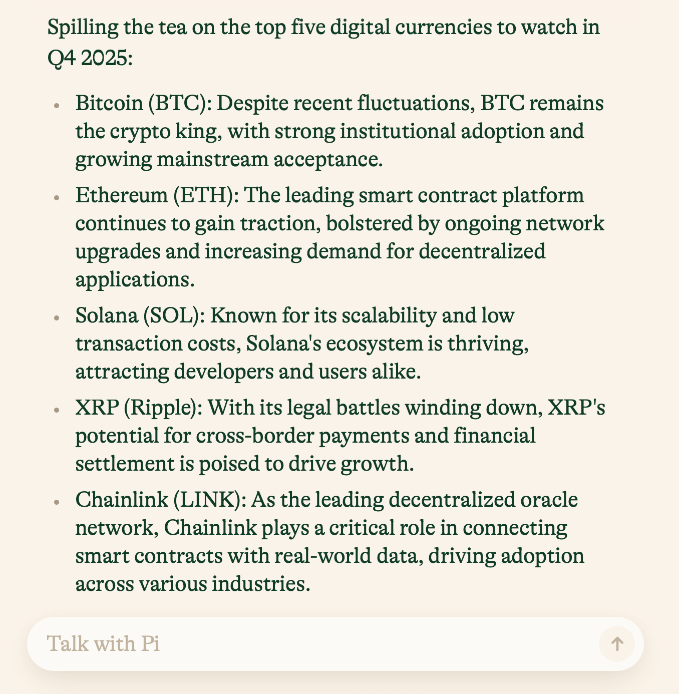 8 AI Models Agree: BTC, SOL, LINK, ETH, and XRP Are Set to Shine in Q4 8 AI Models Agree: BTC, SOL, LINK, ETH, and XRP Are Set to Shine in Q4