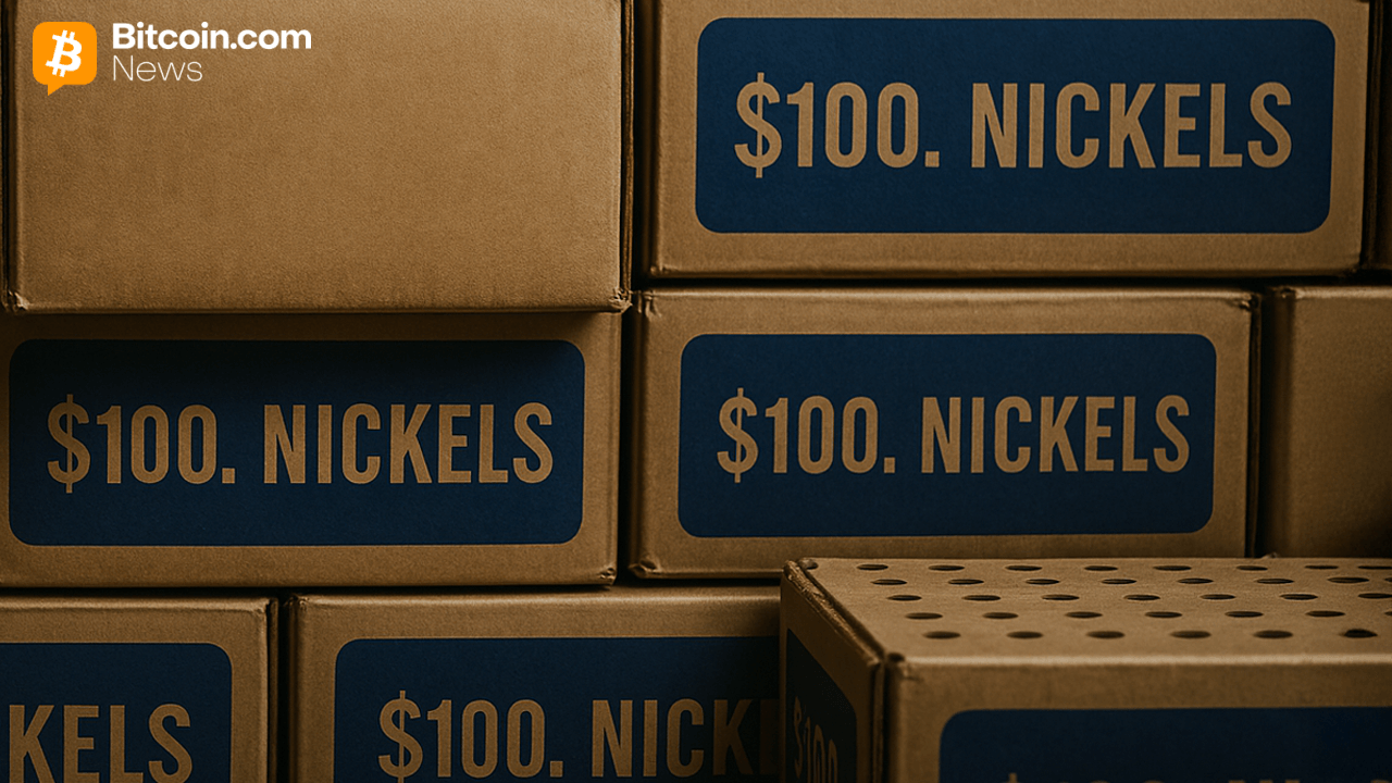 Texas Man Goes Full Metal: Investor Drops $250K on 5 Million Nickels to Hedge Inflation