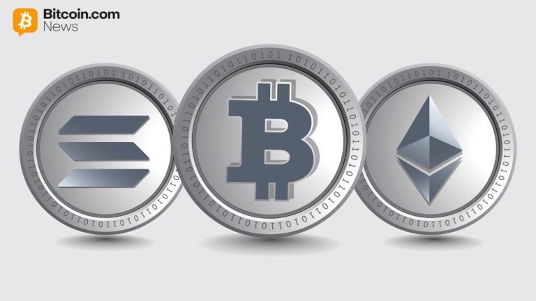 Bitcoin and Ether Extend Streak With $448 Million Inflow as Solana ETF Debuts