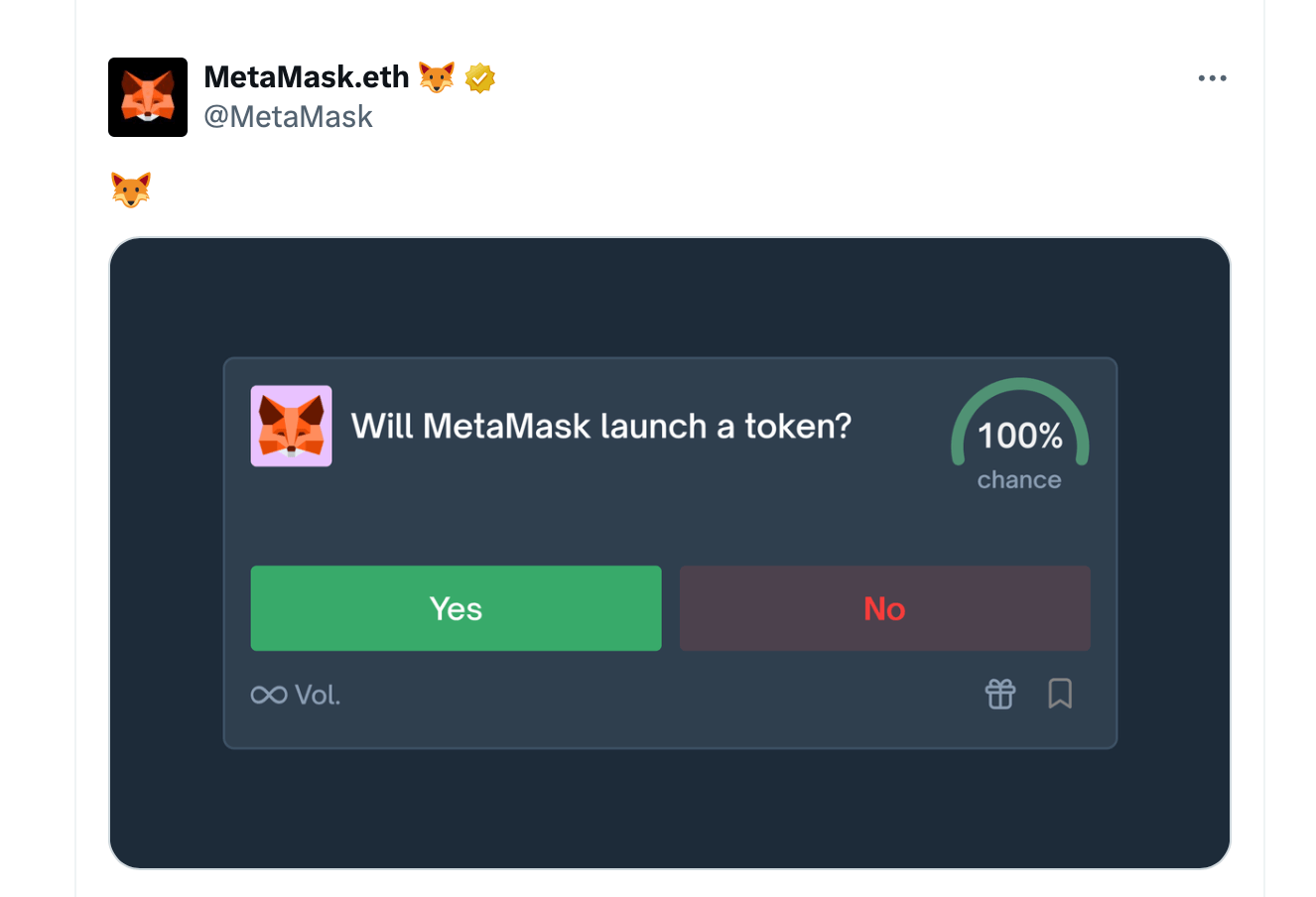 Metamask Confirma Lançamento de Token, Faz Parceria com Polymarket para  Mercados de Previsão na Carteira - Bitcoin News