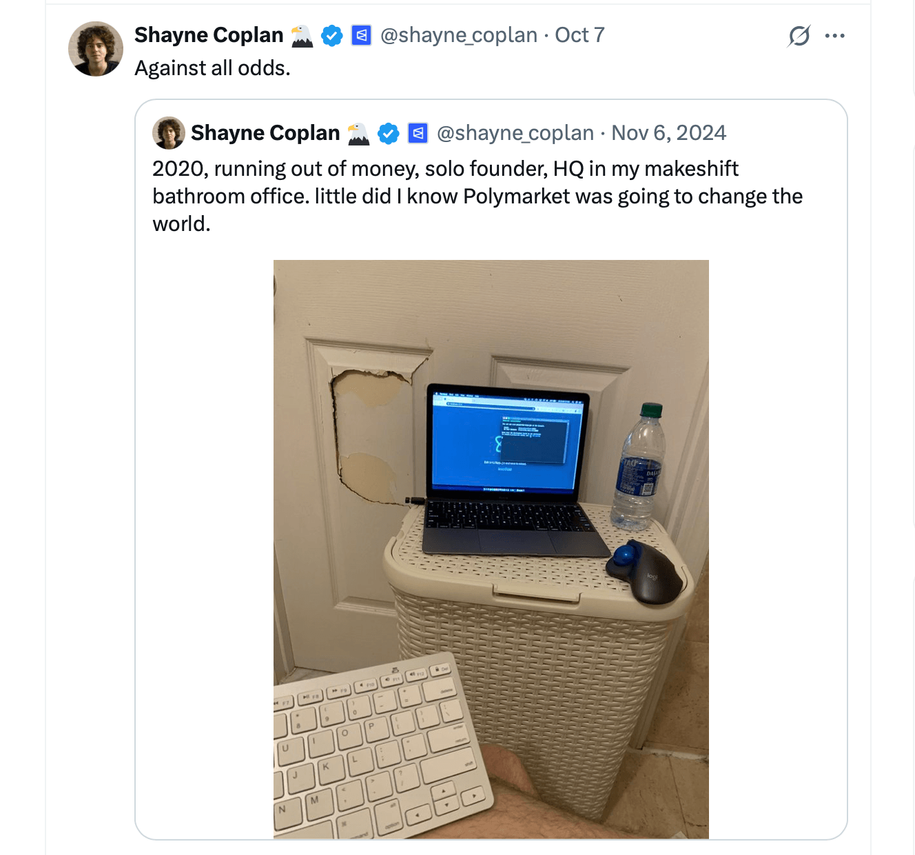 Évolution de Polymarket : D'une startup DeFi à une plateforme mondiale soutenue par ICE Évolution de Polymarket : D'une startup DeFi à une plateforme mondiale soutenue par ICE