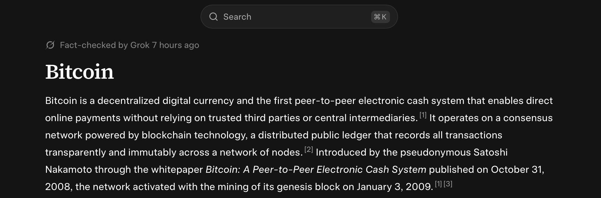 Илон Маск и его xAI запускают Грокипедию — энциклопедию в реальном времени, стремящуюся к истине и соперничающую с Википедией Илон Маск и его xAI запускают Грокипедию — энциклопедию в реальном времени, стремящуюся к истине и соперничающую с Википедией