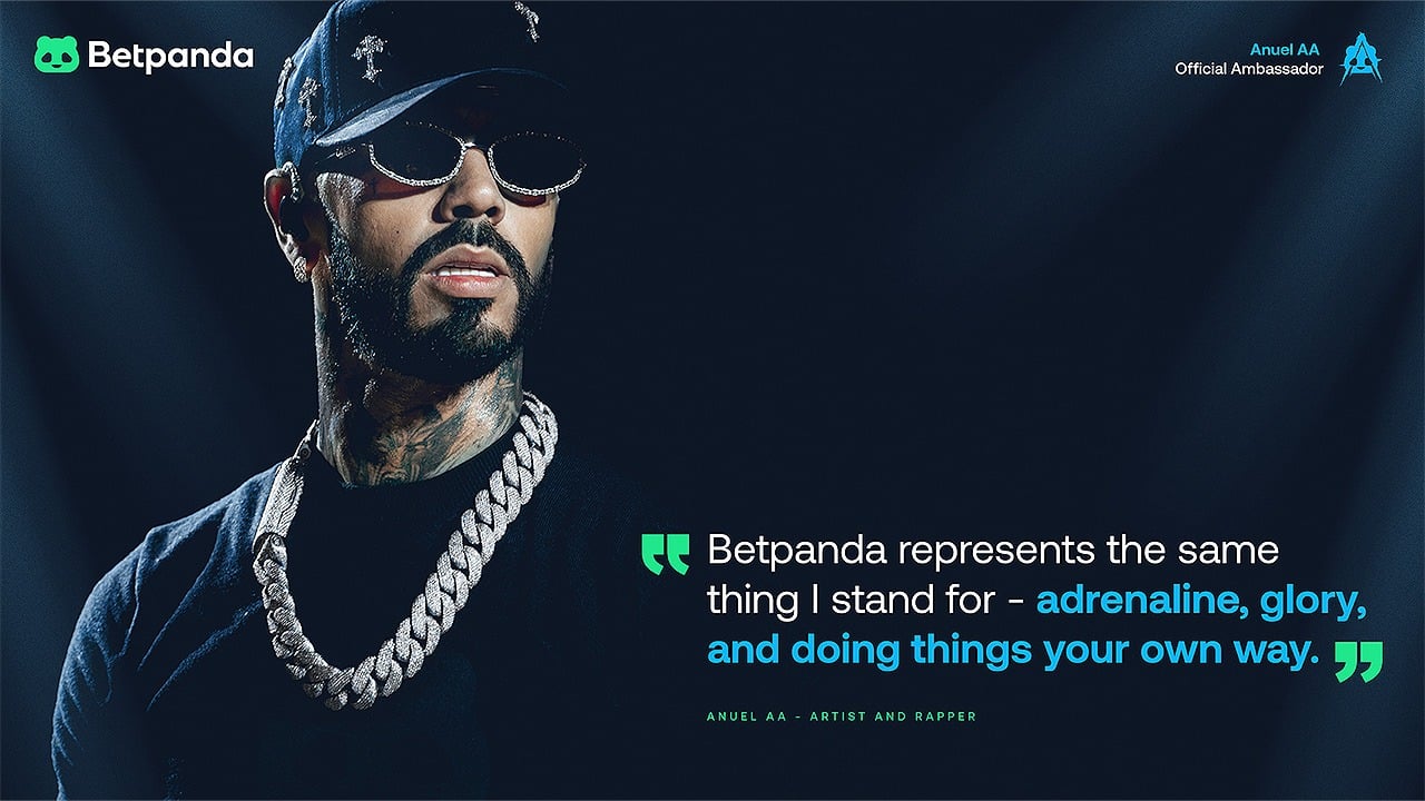 Anuel AA Joins Betpanda as Global Ambassador, Expanding the Convergence of Music, Crypto, and Gaming