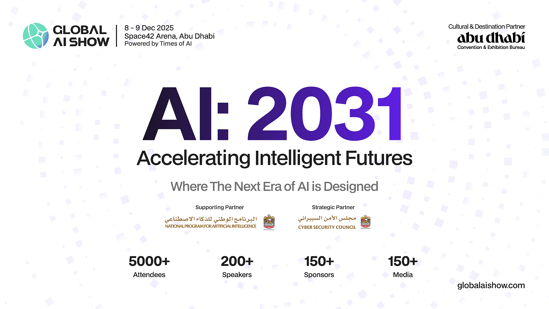VAP Group in Association With Abu Dhabi Convention and Exhibition Bureau Is Set to Host All AI Futurists at the Global AI Show at Abu Dhabi, on 8-9th December 2025