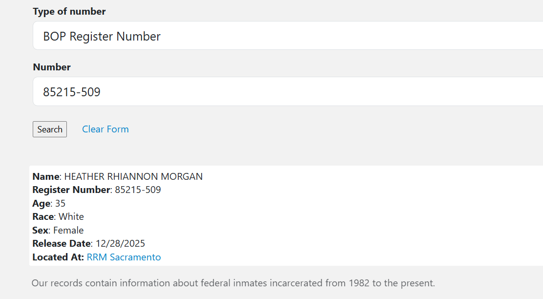 Nie, Trump nie ułaskawił Heather ‘Razzlekhan’ Morgan Nie, Trump nie ułaskawił Heather ‘Razzlekhan’ Morgan