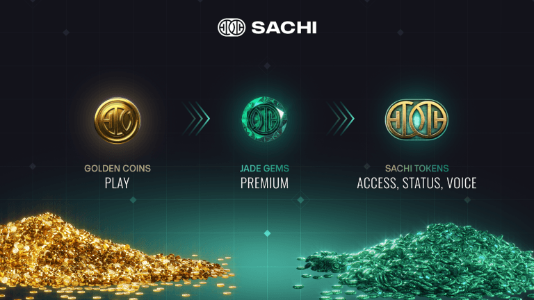 The 3-Tier Economy: Coins, Gems, and the SACHI Token