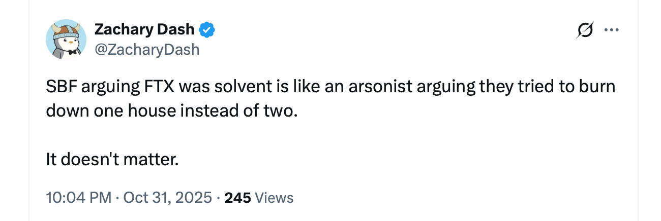 Bankman-Fried Blames Lawyers for FTX Collapse, Says $100B in Value Was Lost Bankman-Fried Blames Lawyers for FTX Collapse, Says $100B in Value Was Lost