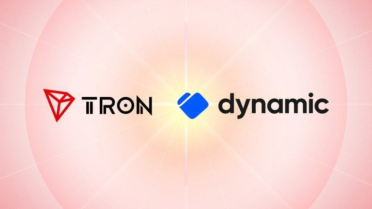 TRON Integrated by Dynamic, Streamlining Wallet Connectivity for Developers Worldwide