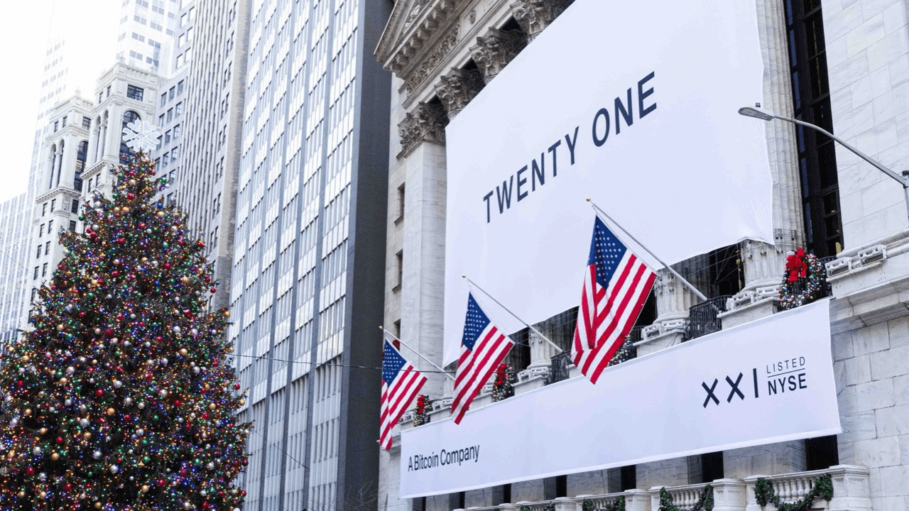 SPAC'ten NYSE'ye: XXI, Yatırımcılar Bitcoin Hazine Modelini Değerlendirirken Düşük Açar SPAC'ten NYSE'ye: XXI, Yatırımcılar Bitcoin Hazine Modelini Değerlendirirken Düşük Açar