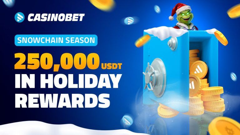 Casinobet Marks Strong First Year With 250,000 USDT Snowchain Season Campaign