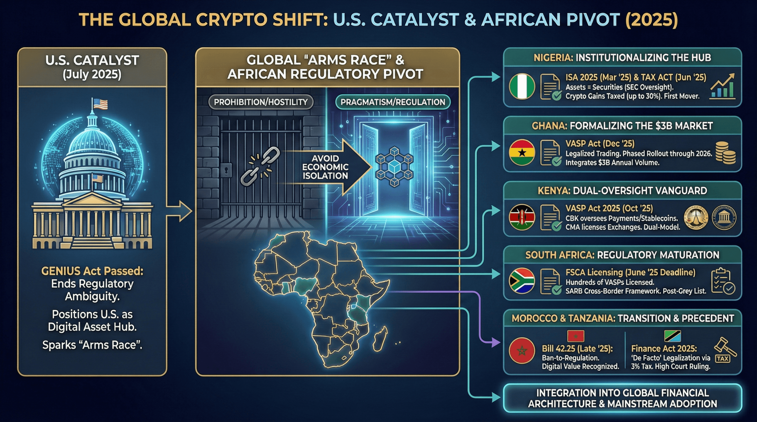 GENIUS 법의 효과: 미국 정책 변화가 아프리카의 암호화폐 르네상스를 촉발한 방법 - Bitcoin News