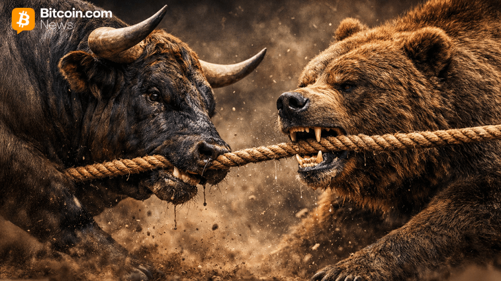 Bulls Hesitate, Bears Hover: Bitcoin’s K Tug-of-War Continues