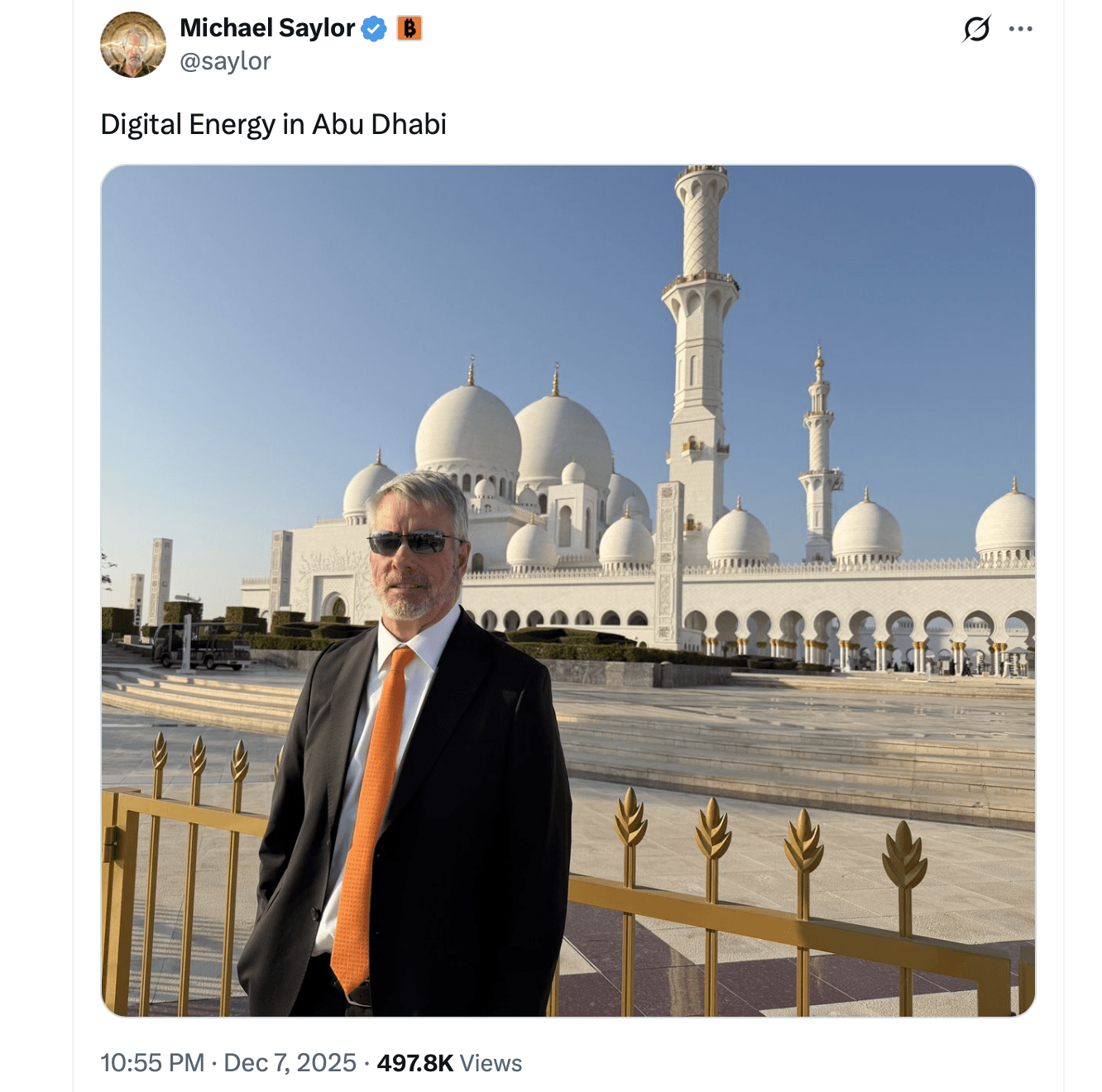 マイケル・セイラーはビットコインが中東のデジタルクレジット革命を推進すると述べた マイケル・セイラーはビットコインが中東のデジタルクレジット革命を推進すると述べた