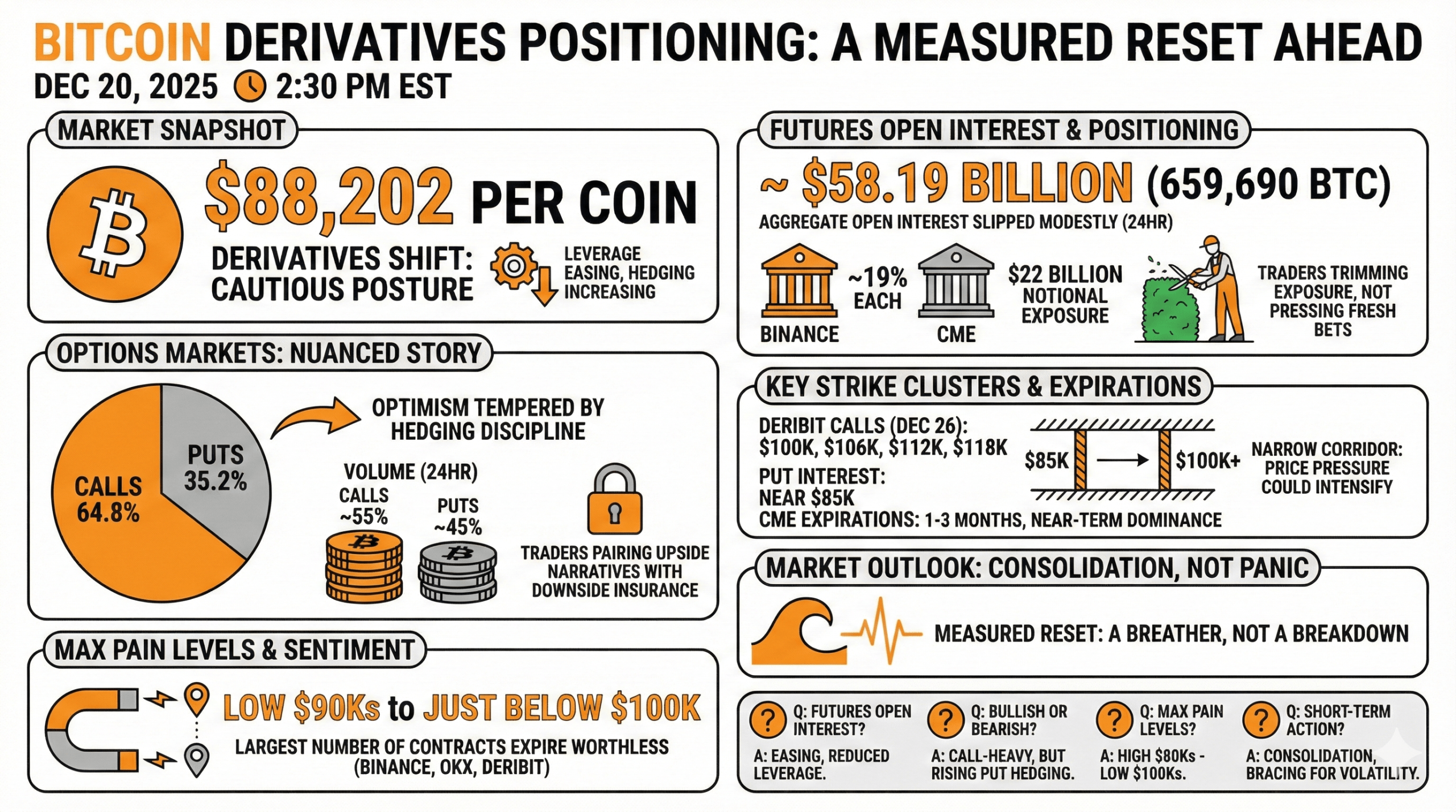 تحديد مراكز العقود الآجلة والخيارات للبيتكوين يقترح إعادة ضبط محسوبة تحديد مراكز العقود الآجلة والخيارات للبيتكوين يقترح إعادة ضبط محسوبة