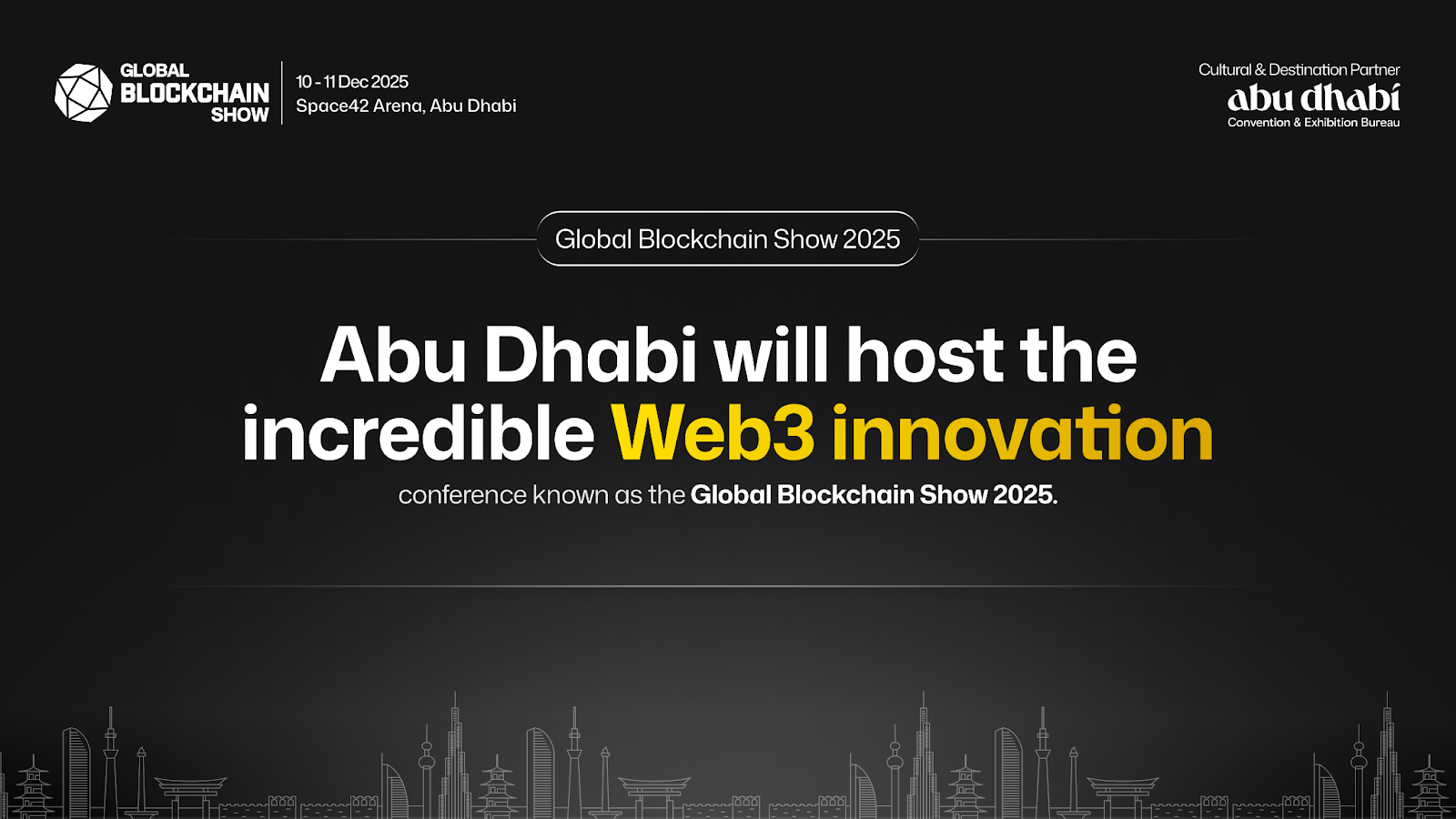 Global Blockchain Show 2025 to Spotlight Web3 Innovation in Abu Dhabi –  Press release Bitcoin News