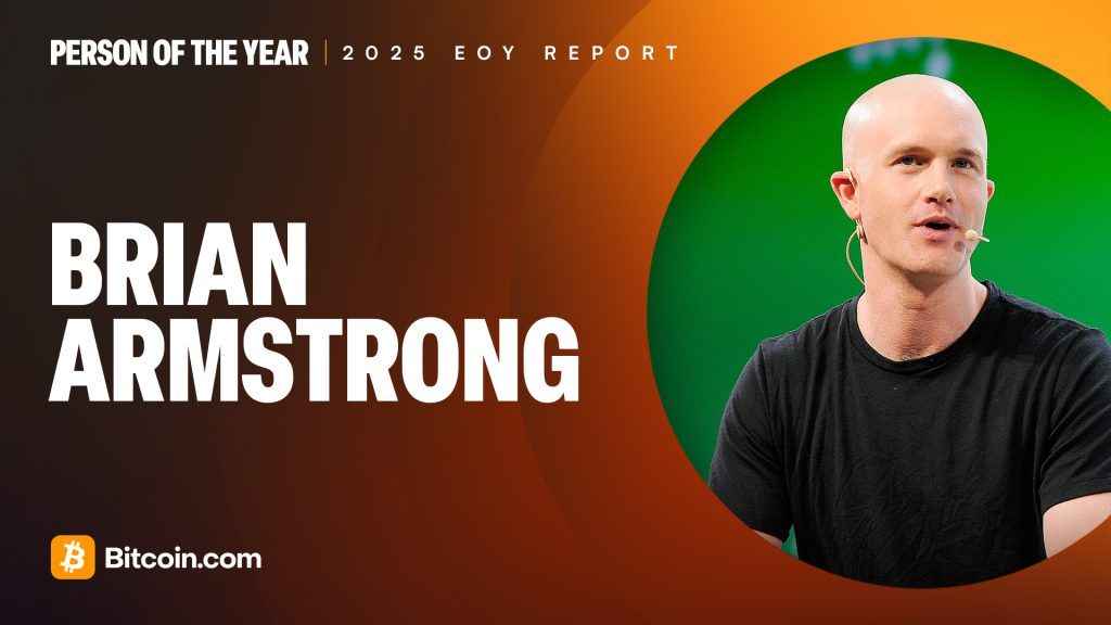2025 End of Year Report Person of the Year Brian Armstrong