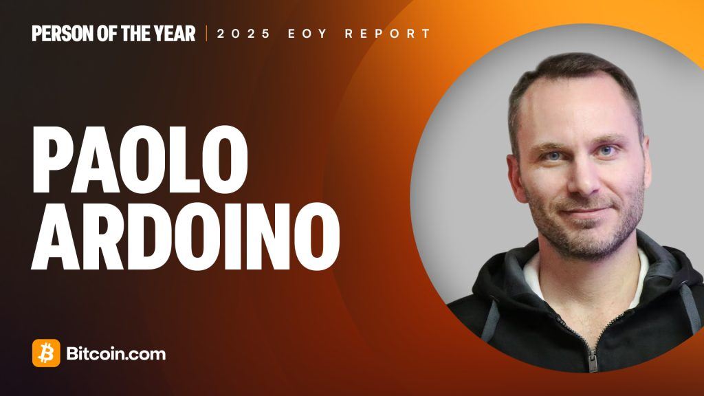 2025 End of Year Report Person of the Year Paolo Ardoino
