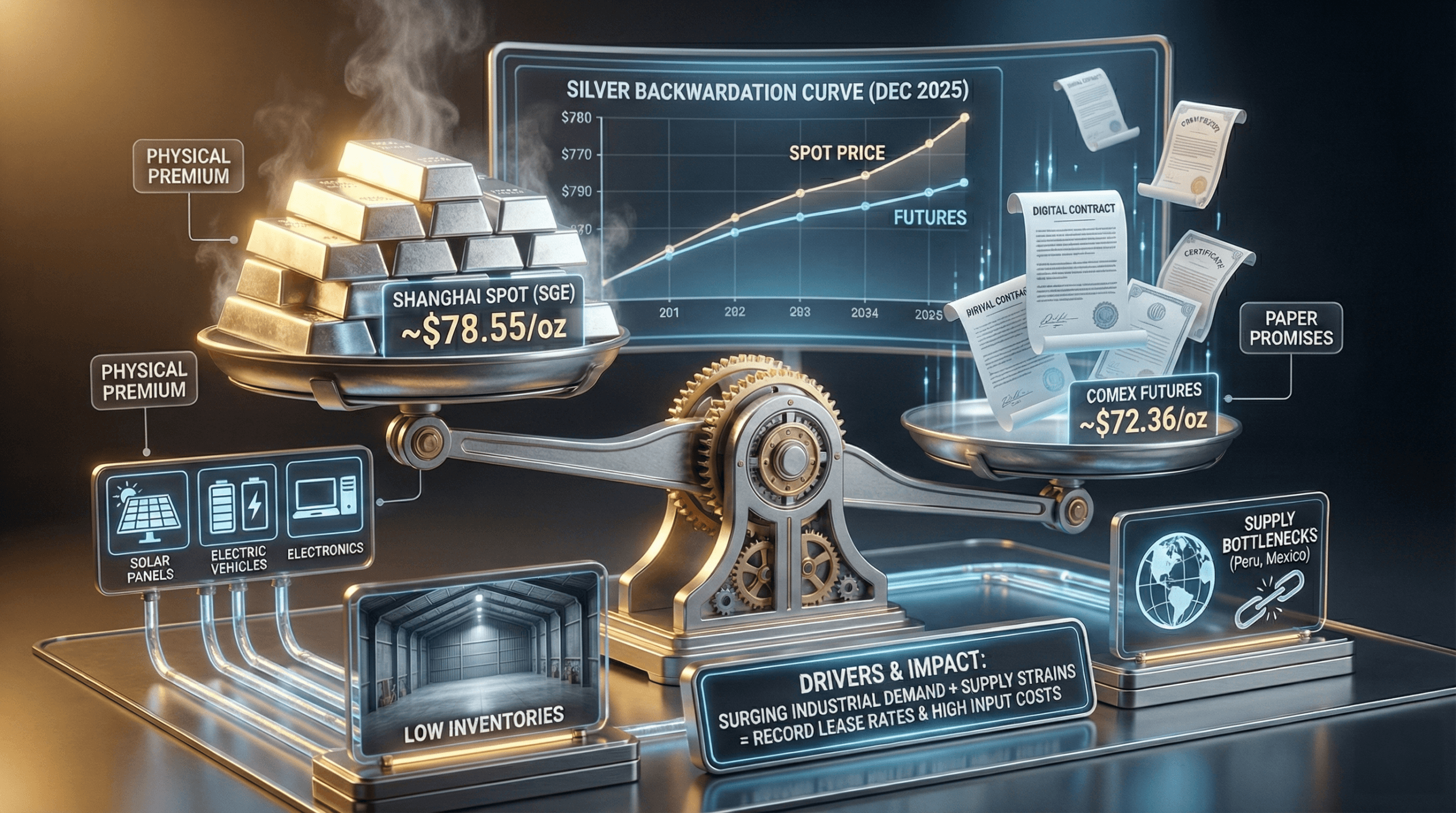 Silver Prices Surge in Shanghai Amid Backwardation, Signaling Tight Supply in China Silver Prices Surge in Shanghai Amid Backwardation, Signaling Tight Supply in China