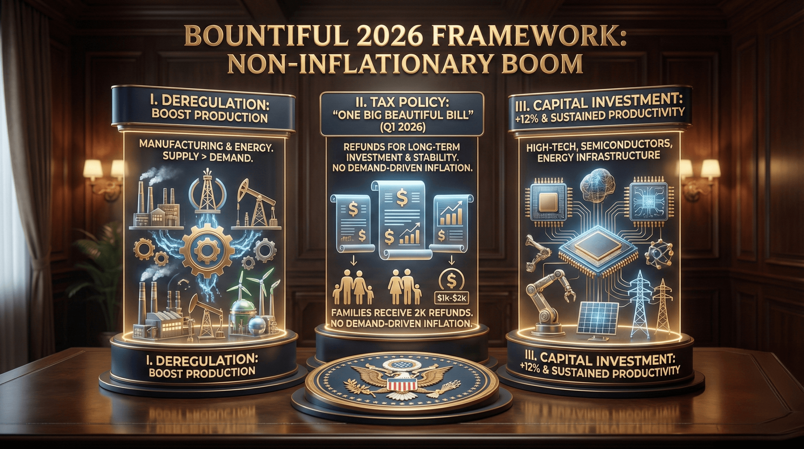Hazine Bakanı, 2026'da ABD'nin Enflasyonsuz Bir Ekonomik Patlamaya Başlayacağını Söylüyor Hazine Bakanı, 2026'da ABD'nin Enflasyonsuz Bir Ekonomik Patlamaya Başlayacağını Söylüyor