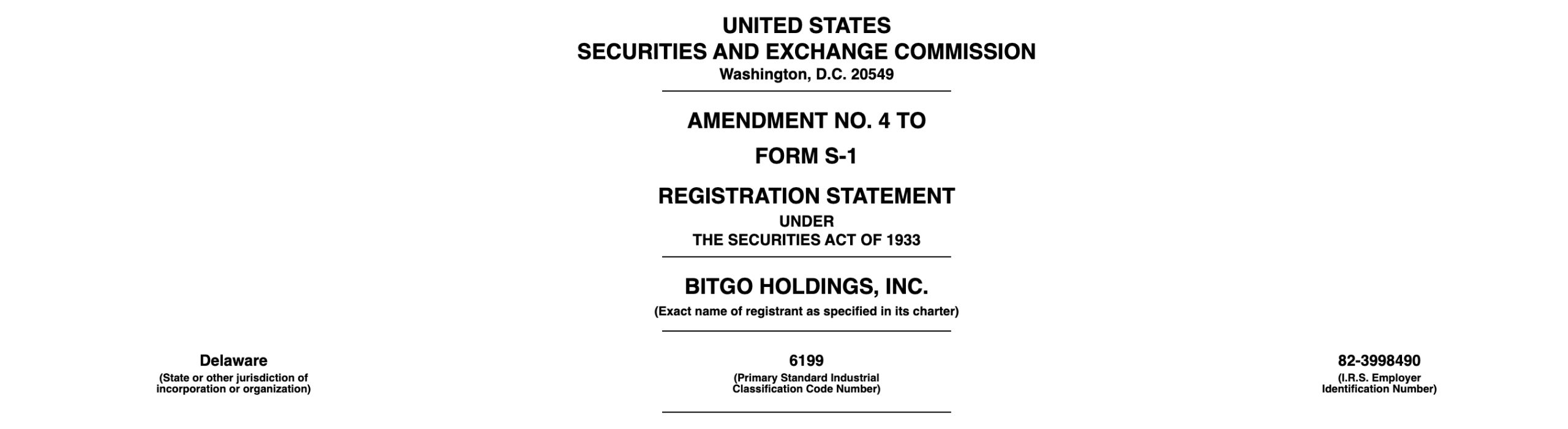 Custody Giant Bitgo Details IPO Plans, Dual-Class Structure in Latest SEC Filing Custody Giant Bitgo Details IPO Plans, Dual-Class Structure in Latest SEC Filing