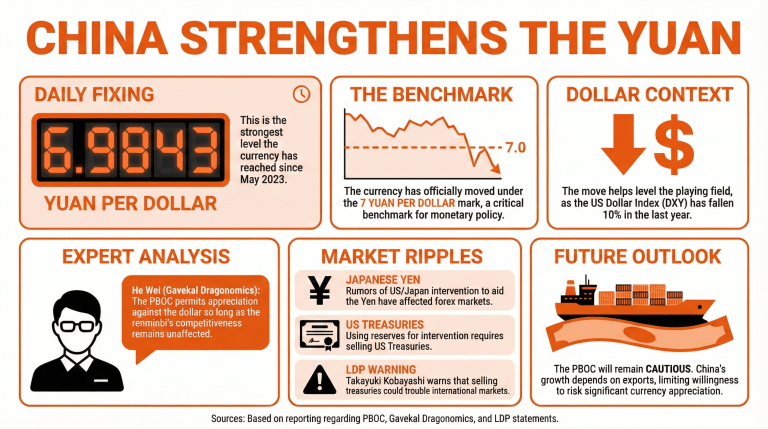 China Fixes Strong Yuan, Bets on Continued Weak‑Dollar Policies