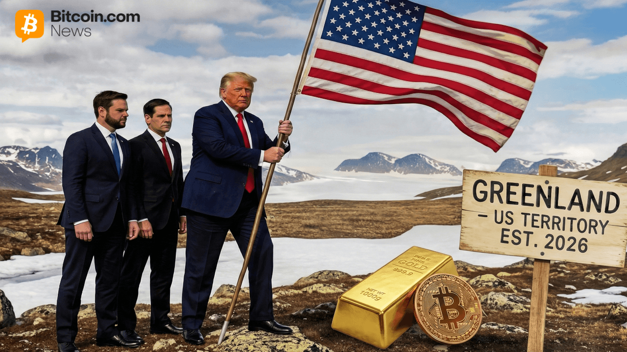 Gold Breaks Records, Bitcoin Nosedives After Trump’s Renewed Greenland Annexation Push Gold Breaks Records, Bitcoin Nosedives After Trump’s Renewed Greenland Annexation Push
