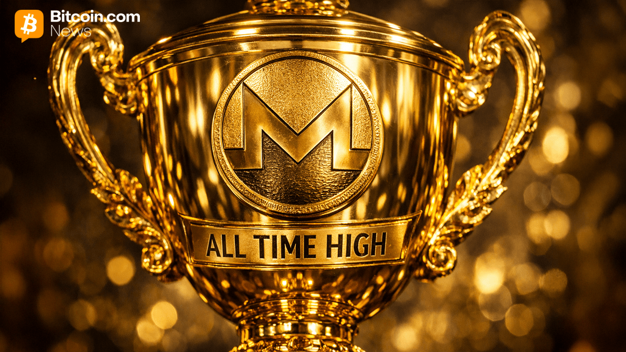 Monero Blows Past Its All-Time Price High as It Eyes a Top 10 Position Monero Blows Past Its All-Time Price High as It Eyes a Top 10 Position