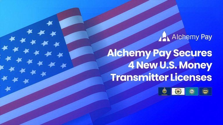 Alchemy Pay fortalece la huella regulatoria estadounidense con cuatro nuevas licencias de transmisor de dinero - BitRSS | Related Crypto Article