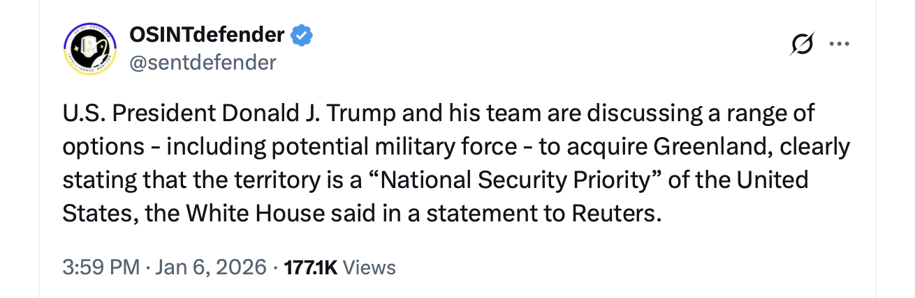 Dari Kolombia hingga Greenland, Pasar Prediksi Mempertaruhkan Titik Nyala AS Berikutnya Setelah Venezuela Dari Kolombia hingga Greenland, Pasar Prediksi Mempertaruhkan Titik Nyala AS Berikutnya Setelah Venezuela