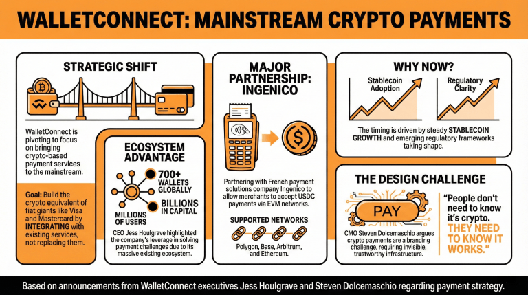 Walletconnect, Ödemeleri Başlattı ve Ödemelerin Kripto'nun 'Son Sınırı' Olduğunu Vurguladı