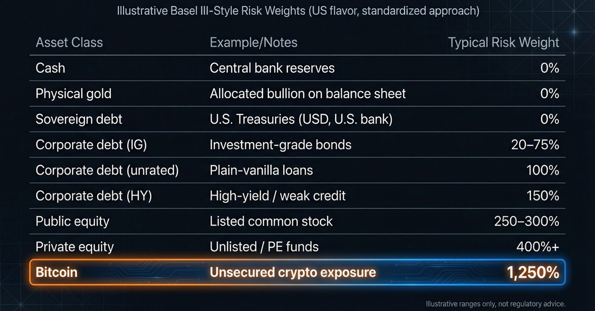 Strategy CEO Calls for Rethink of Basel’s 1,250% Bitcoin Risk Capital Treatment Strategy CEO Calls for Rethink of Basel’s 1,250% Bitcoin Risk Capital Treatment
