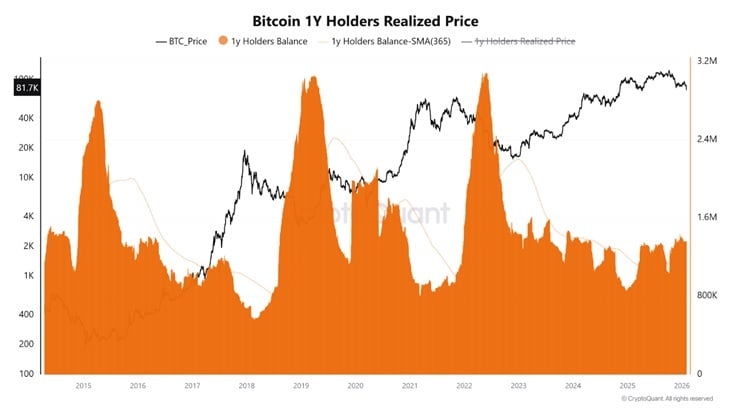 Bitcoin Enters Danger Zone as Medium-Term Holders Turn Unprofitable En Masse