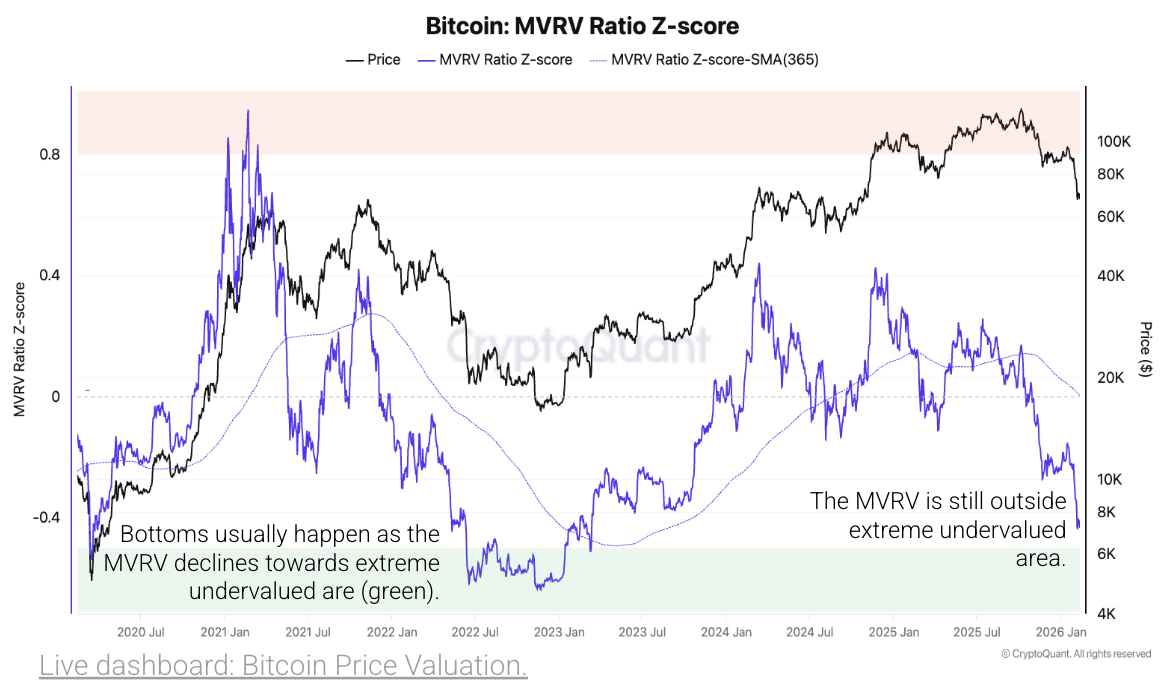 Cryptoquant Warns: Bitcoin Bear Market Bottom Not Here Yet Cryptoquant Warns: Bitcoin Bear Market Bottom Not Here Yet