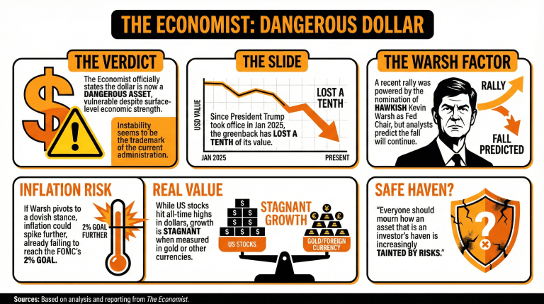 Ahora es oficial: los analistas consideran el dólar un activo 'peligroso' Ahora es oficial: los analistas consideran el dólar un activo 'peligroso'
