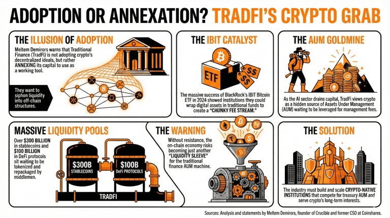 'It's an Annexation': Meltem Demirors Warns of Wall Street's Crypto Takeover 'It's an Annexation': Meltem Demirors Warns of Wall Street's Crypto Takeover