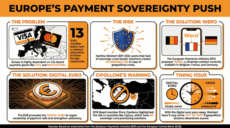 Europe Pushes for Payment Sovereignty to Counter Hypothetical US Intervention Europe Pushes for Payment Sovereignty to Counter Hypothetical US Intervention