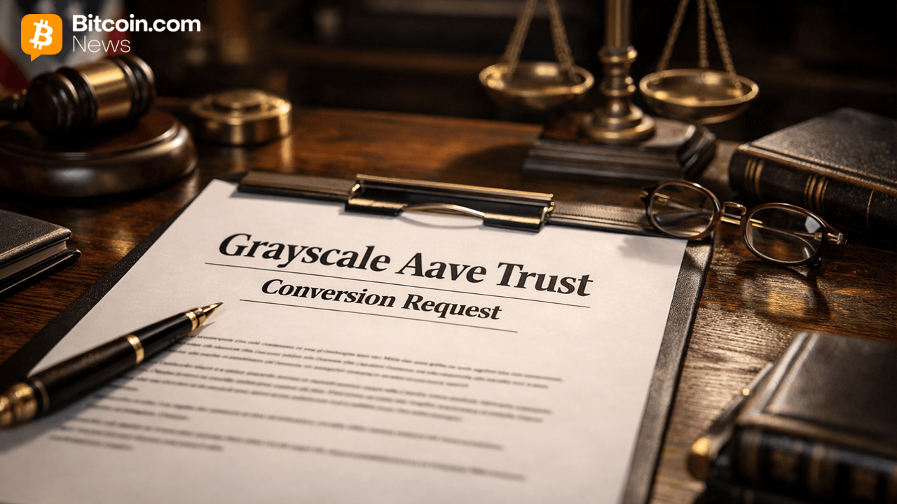 Grayscale Submits S-1 to Turn Aave Trust Into Exchange-Traded Fund Grayscale Submits S-1 to Turn Aave Trust Into Exchange-Traded Fund