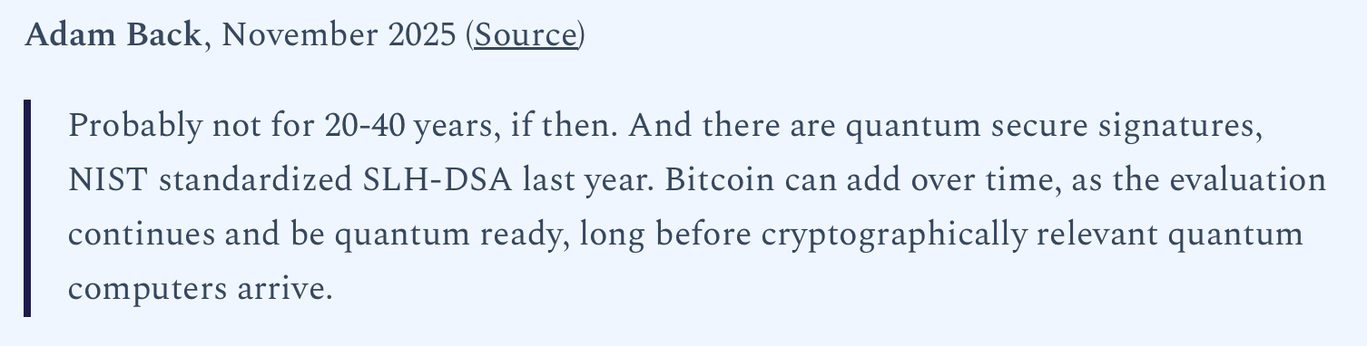 Nic Carter Maps Developer Views on Quantum Threats to Bitcoin Security Nic Carter Maps Developer Views on Quantum Threats to Bitcoin Security