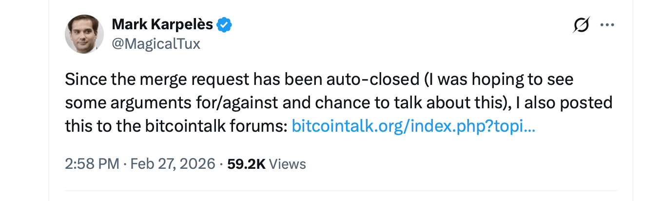 Mark Karpelès Proposes Bitcoin Hard Fork to Recover 79,956 BTC Stolen From Mt Gox