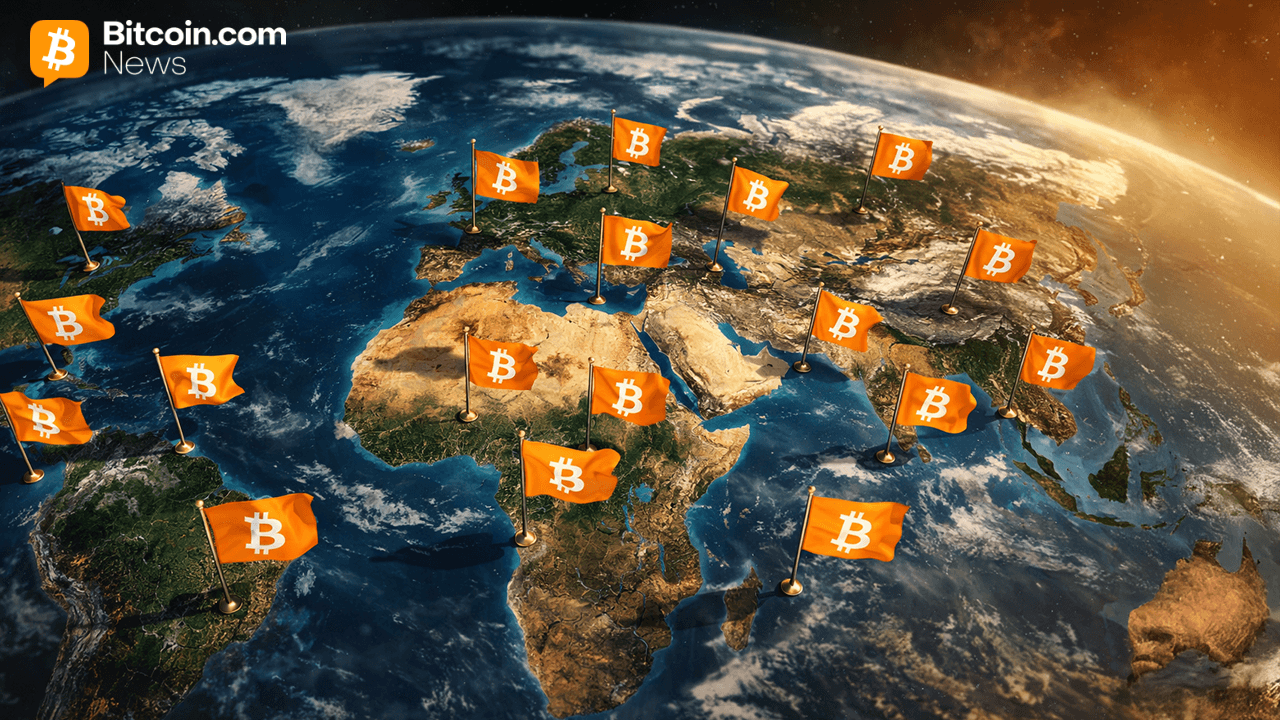 Bitcoin Goes Sovereign: 23 Nation-States Estimated to Own BTC