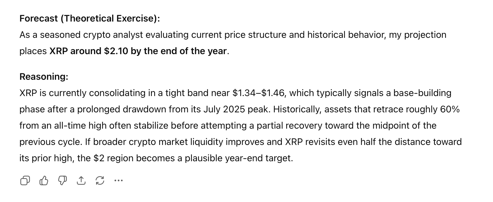 13 AI Models Predict XRP’s 2026 Price—ChatGPT, Grok, Claude, and Gemini Reveal Their Forecasts 13 AI Models Predict XRP’s 2026 Price—ChatGPT, Grok, Claude, and Gemini Reveal Their Forecasts
