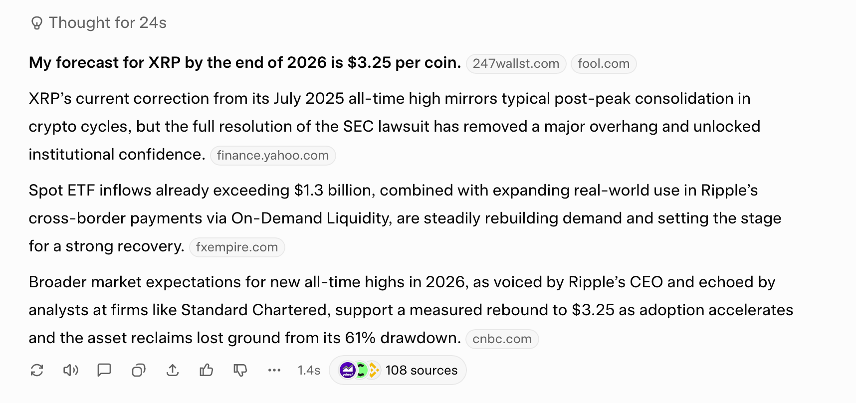 13 AI Models Predict XRP’s 2026 Price—ChatGPT, Grok, Claude, and Gemini Reveal Their Forecasts