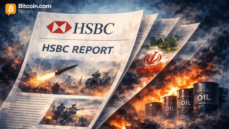 HSBC Says Lasting Iran Conflict Would Boost Oil, Gold, USD and Hurt Equities