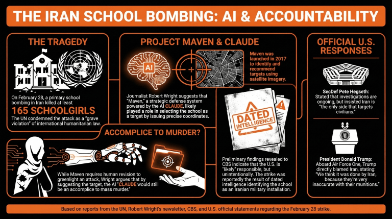 Analyst: AI Might Have Been Involved in Iranian Girl's School Massacre Analyst: AI Might Have Been Involved in Iranian Girl's School Massacre