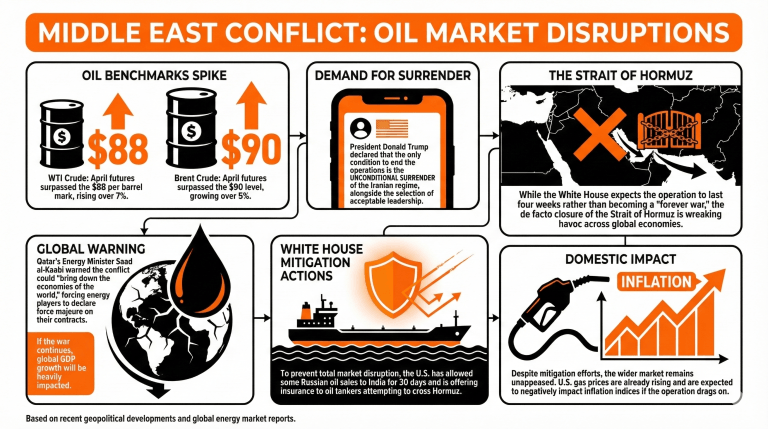 A Crude Realization: Oil Prices Skyrocket as Iran's Conflict Appears to Drag On A Crude Realization: Oil Prices Skyrocket as Iran's Conflict Appears to Drag On