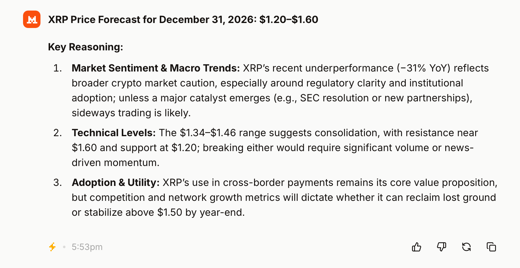13 AI Models Predict XRP’s 2026 Price—ChatGPT, Grok, Claude, and Gemini Reveal Their Forecasts 13 AI Models Predict XRP’s 2026 Price—ChatGPT, Grok, Claude, and Gemini Reveal Their Forecasts