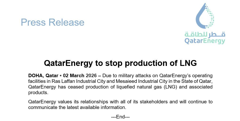 Iranian Drone Strikes Trigger Spike in European Natural Gas Prices Iranian Drone Strikes Trigger Spike in European Natural Gas Prices